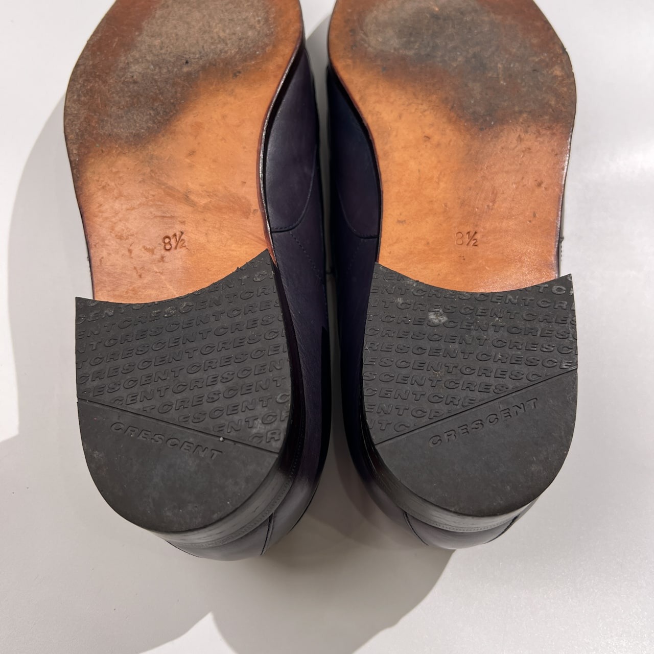 CRESCENT CLASSE クレッセントクラッセ タッセル レザー ローファー 8 1/2 /26.5/革靴/ドレスシューズ