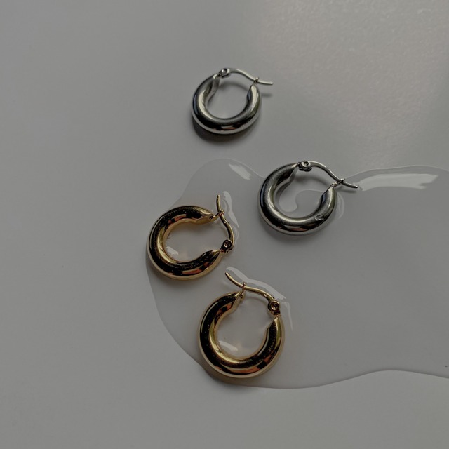 Stainless hoop pierce【316L】