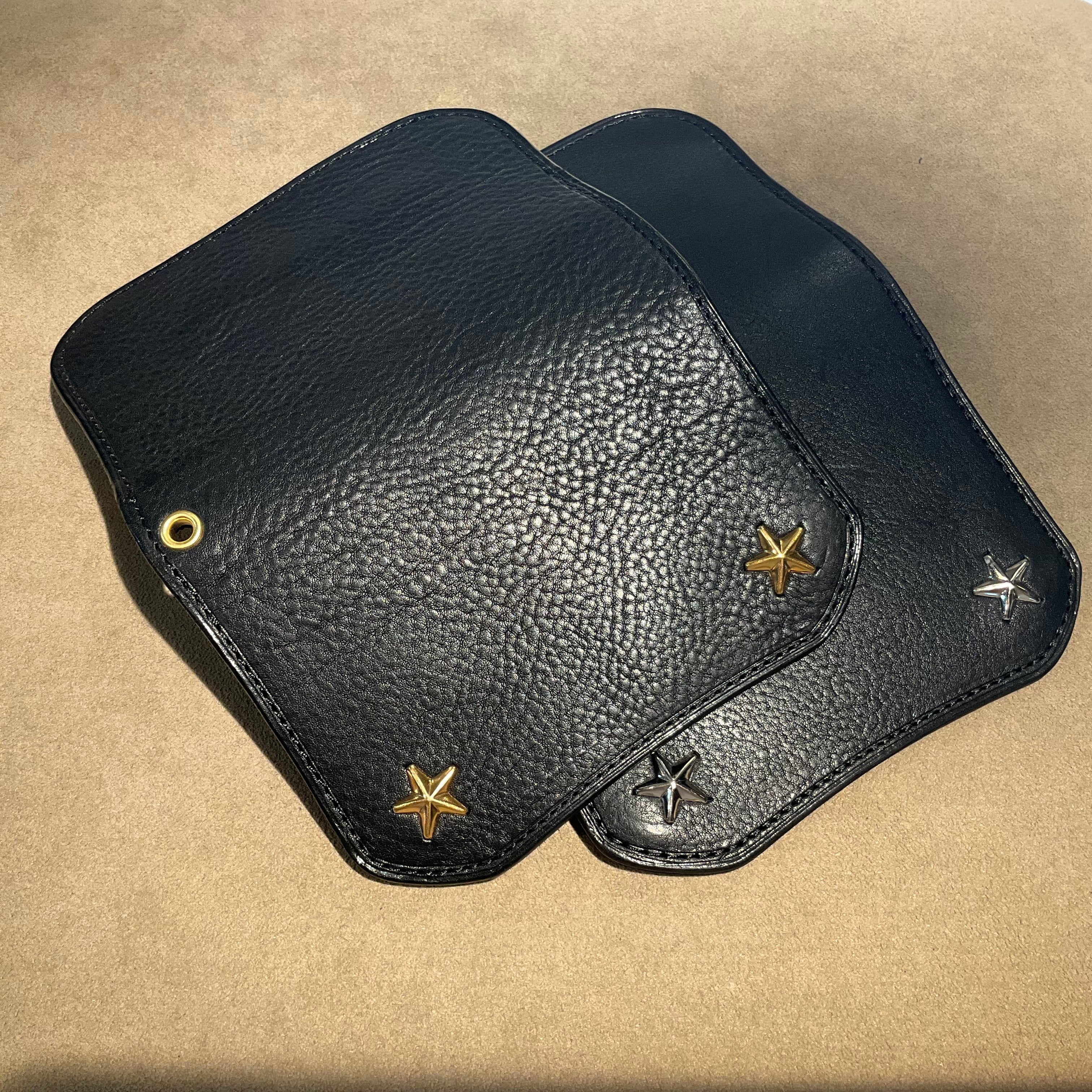 Groover Leather グルーバーレザー short trackerwallet custom star