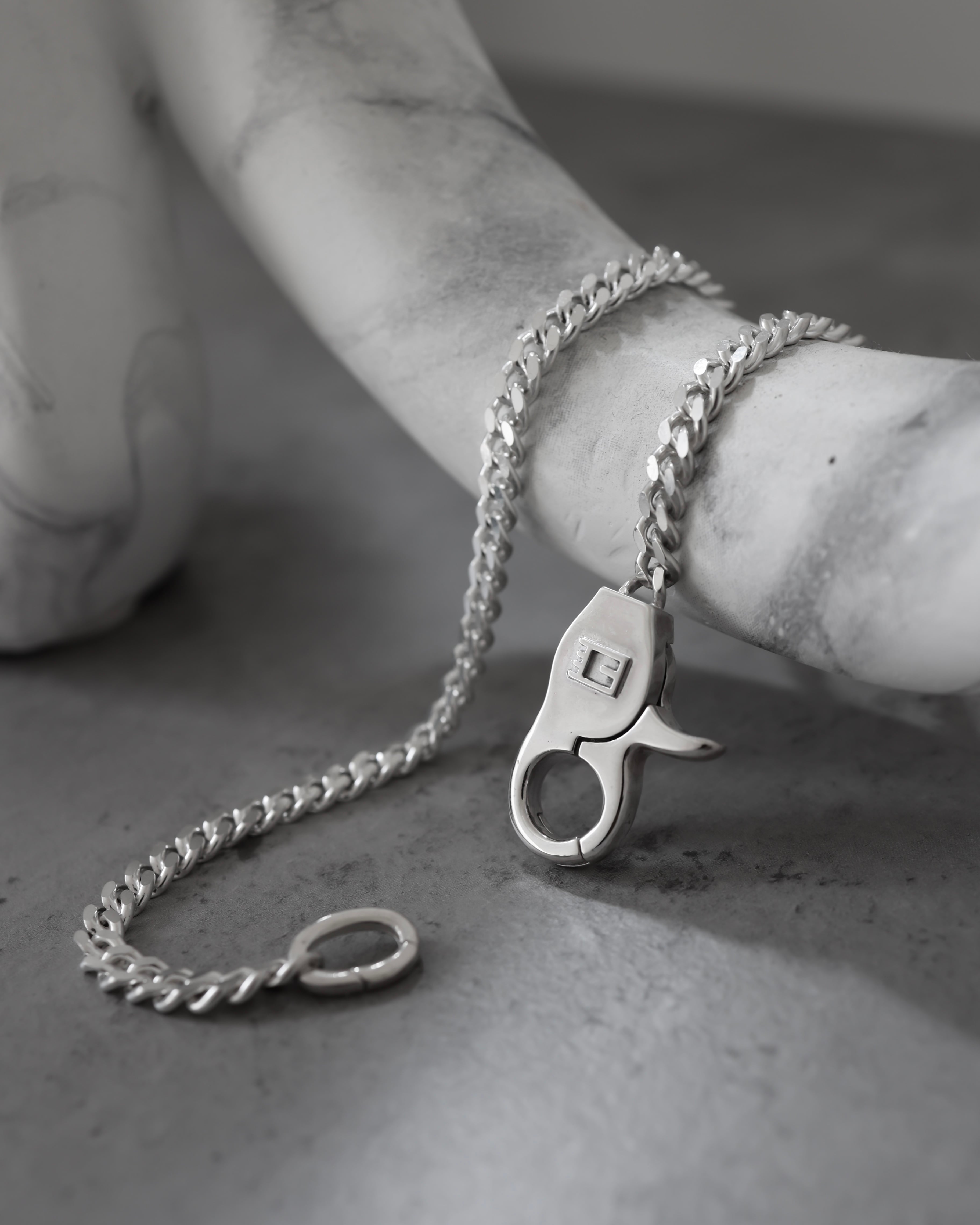 Silver925 Hook Wallet Chain【Made in Aichi.】【送料無料