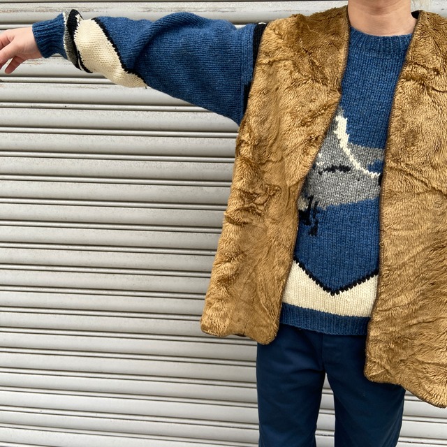 90s バブアー ボアライナーベスト スリーワラント サイズ44 L-XL相当