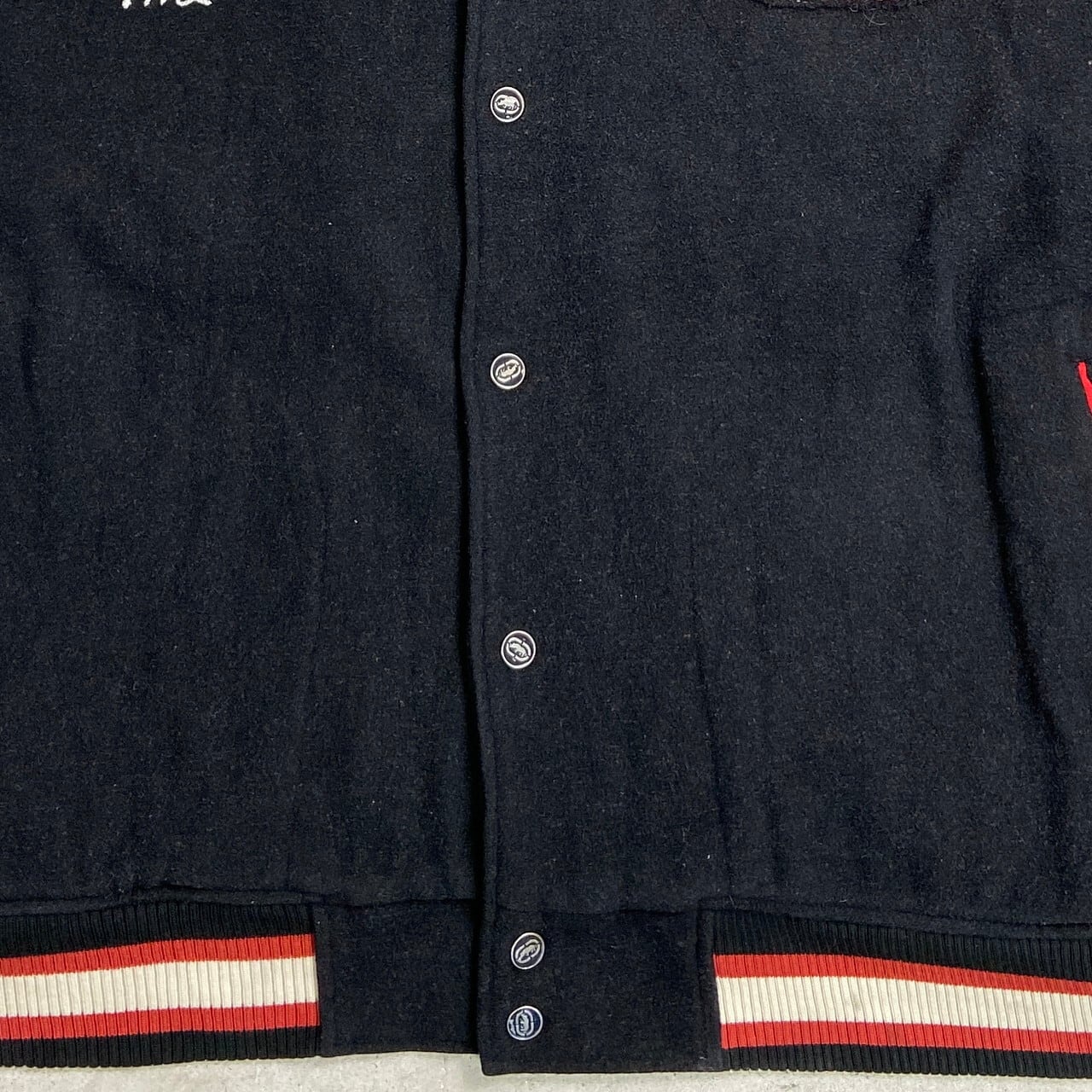 ビッグサイズ Ecko Unltd エコーアンリミテッド ウールスタジャン