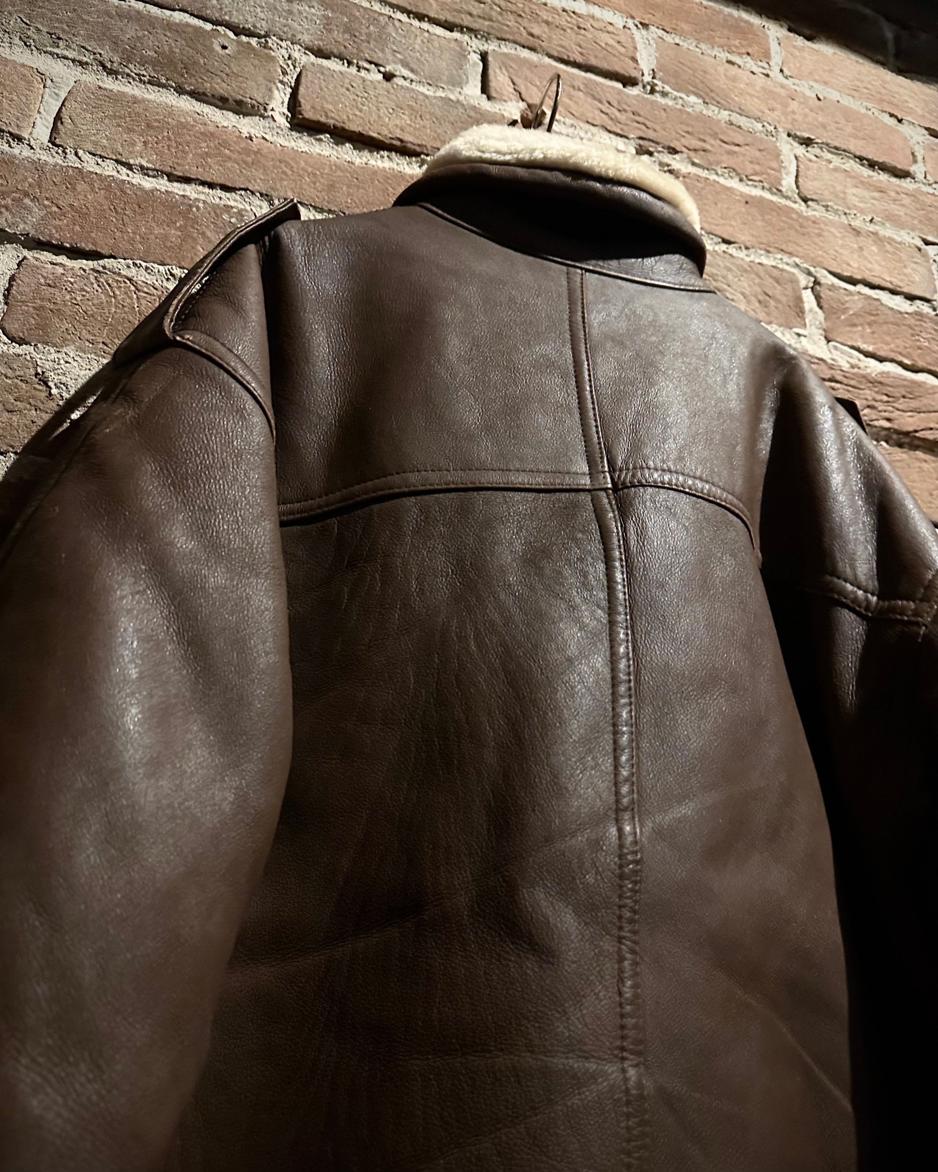 Caka act3】Double Riders Type Vintage Mouton Jacket | Caka(カカ