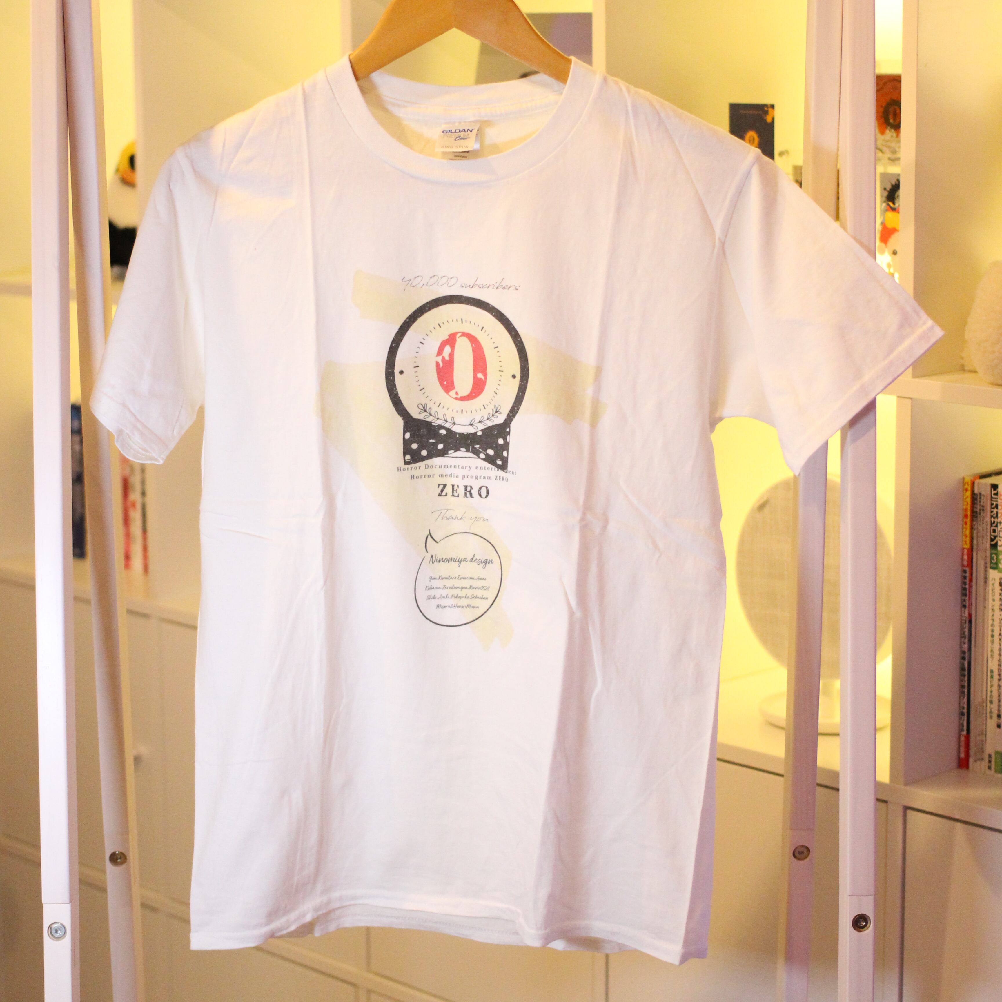 ※松本着用※【ClubZERO限定】心霊番組ゼロ登録者4万人記念Tシャツ(S)※発送時期:11月末~12月初旬頃