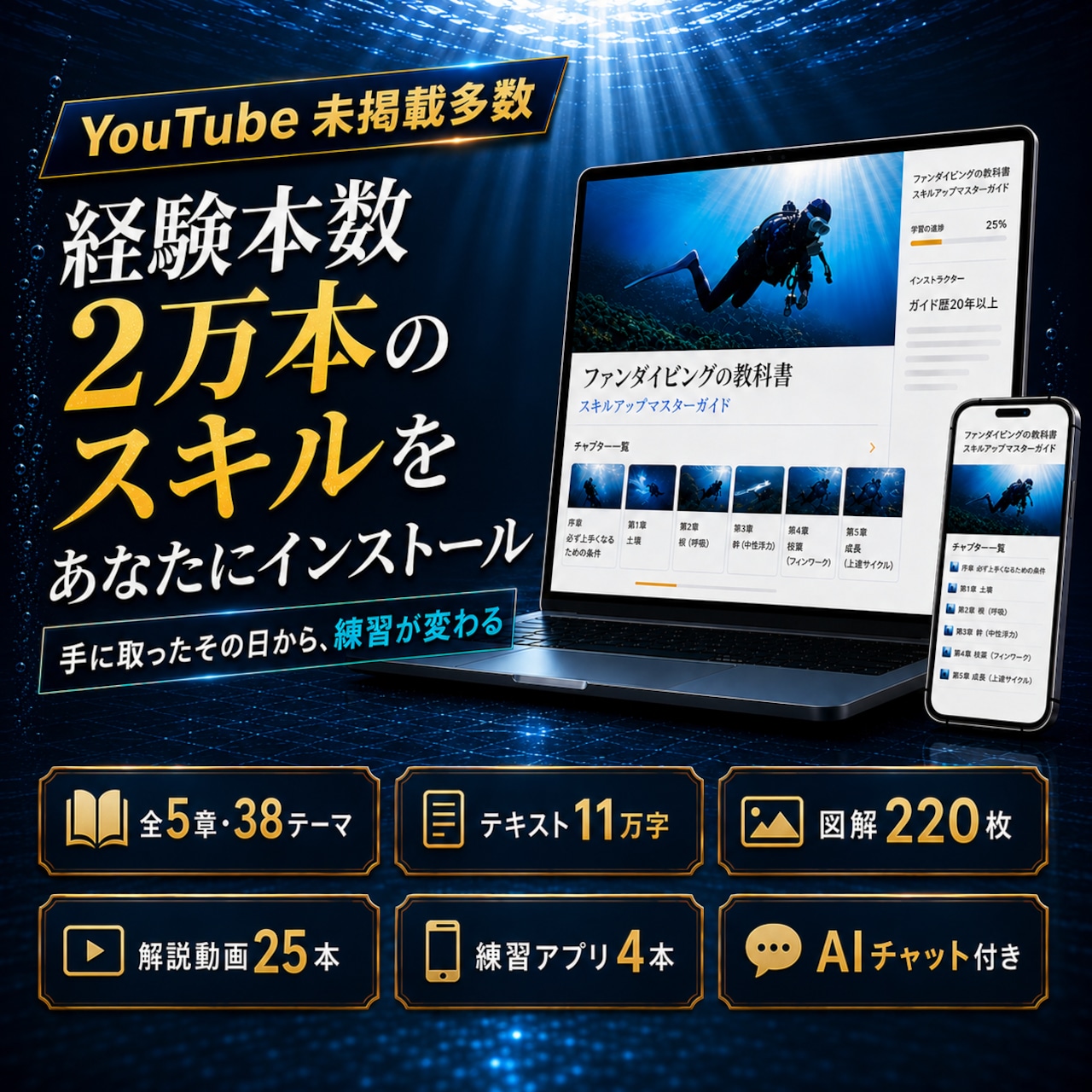 ファンダイビングの教科書 スキルアップマスターガイド