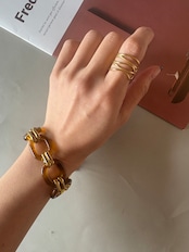 クラシックトータスブレスレット