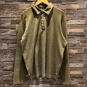 【DEADSTOCK】RALPH LAUREN L/S POLO SHIRT 1990'S OLD