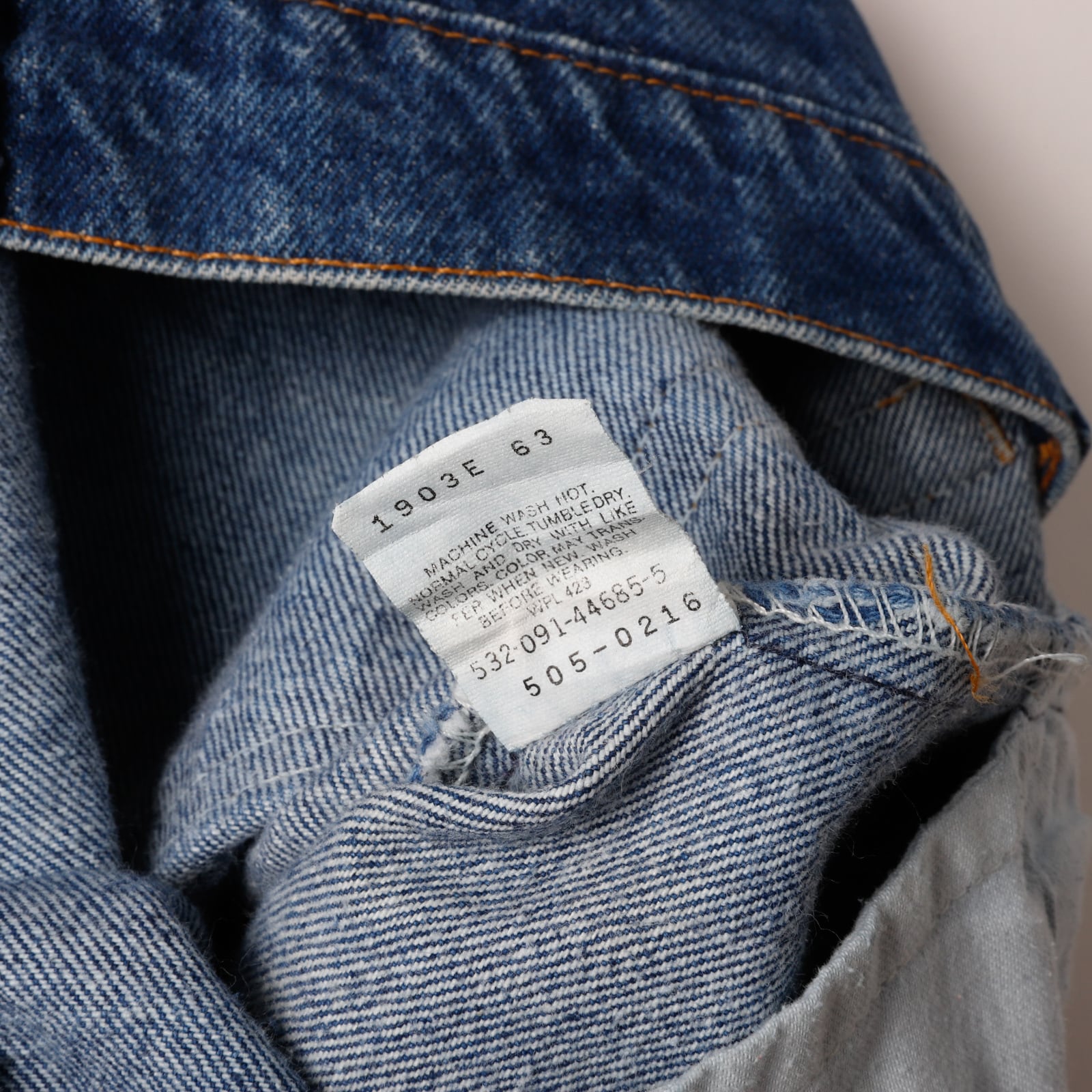 濃紺】90s Vintage Levi's 505 W34 実寸W32 オリジナル ヴィンテージ