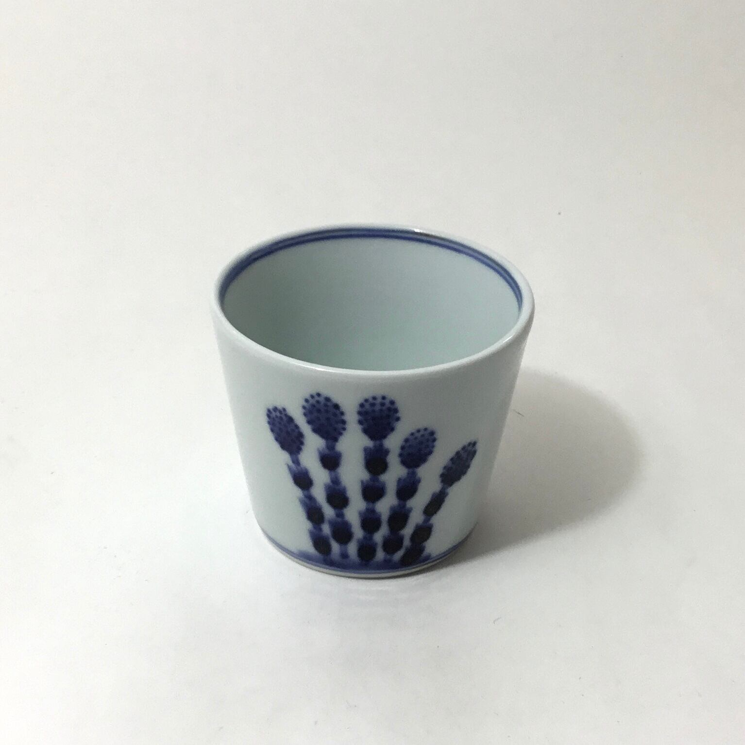 兎紋蕎麦猪口 | 藍の器 青雅堂