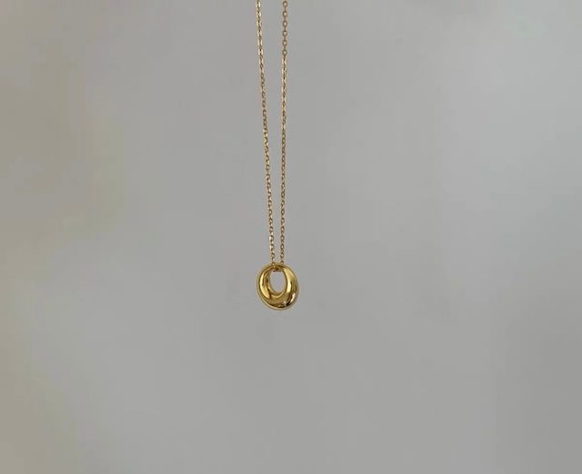 S925 French circle necklace (N206)