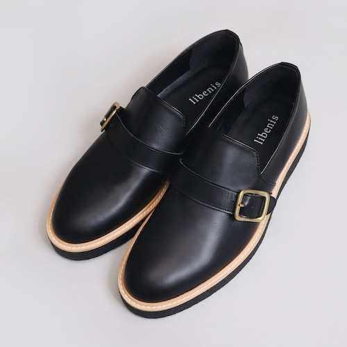 【libenis × MARSEE】Belted Leather Shoes 【即納】