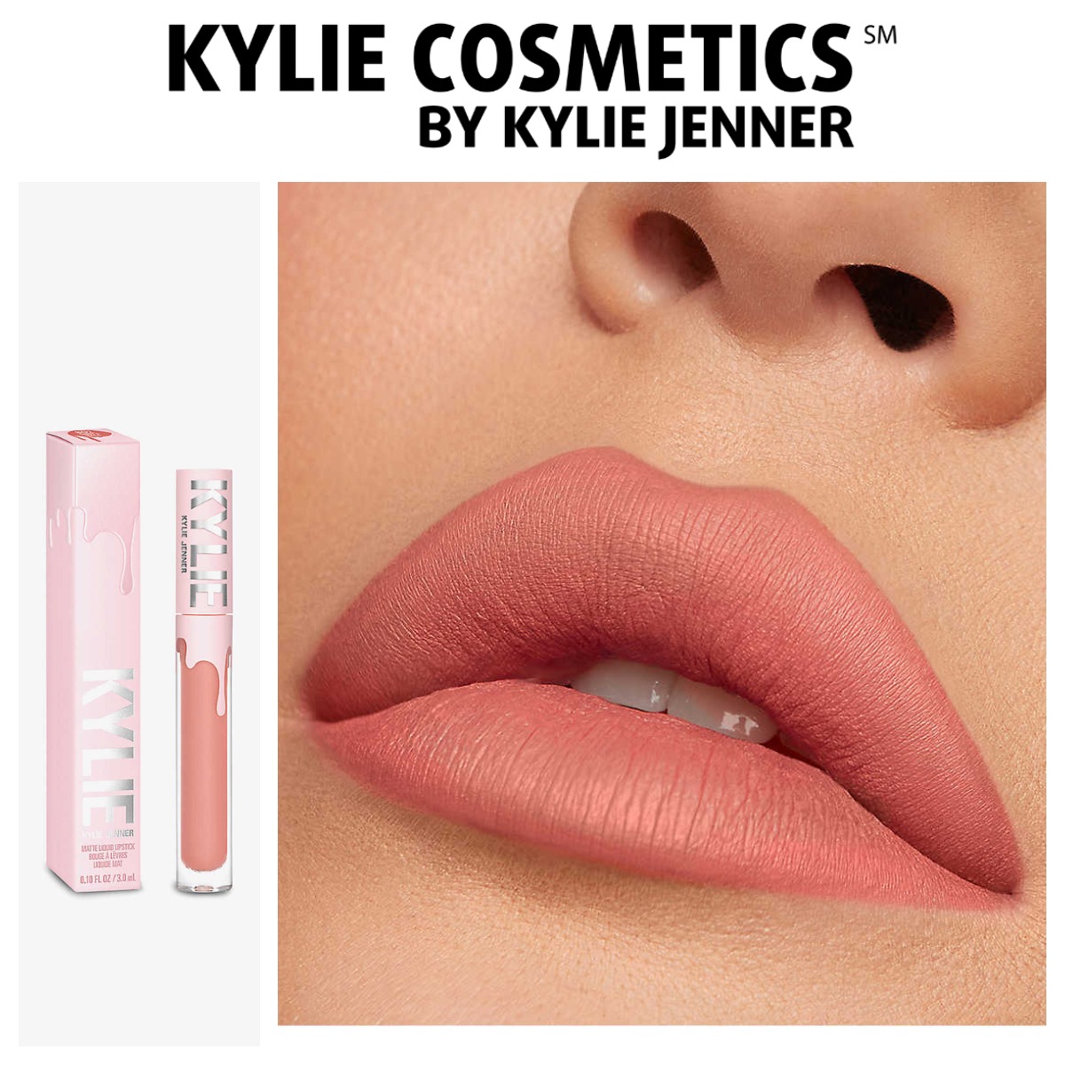 Kylie cosmetics:マット・メタル・ベルベットリップ、リップライナー