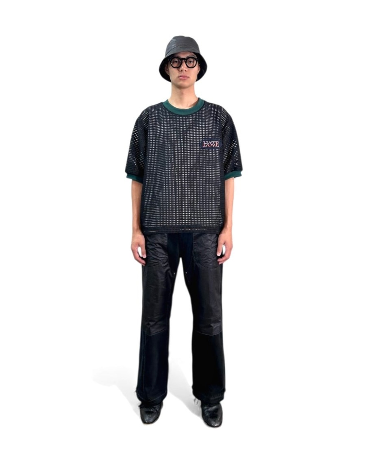MK26S-C-23  TIME LEAP-TEE  #BLK