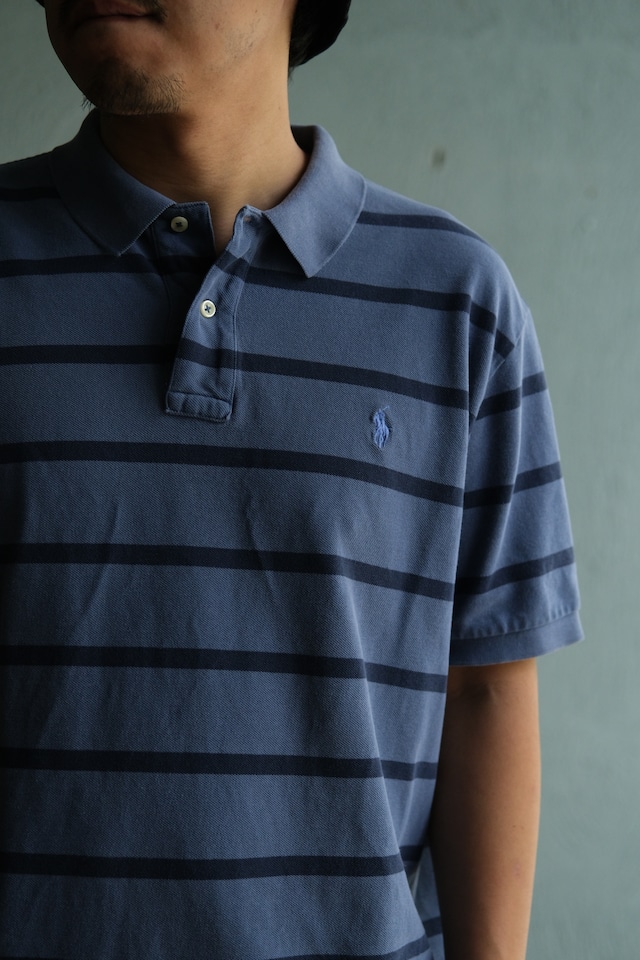 Utah/90's "polo by Ralph Lauren" remake boader polo shirt