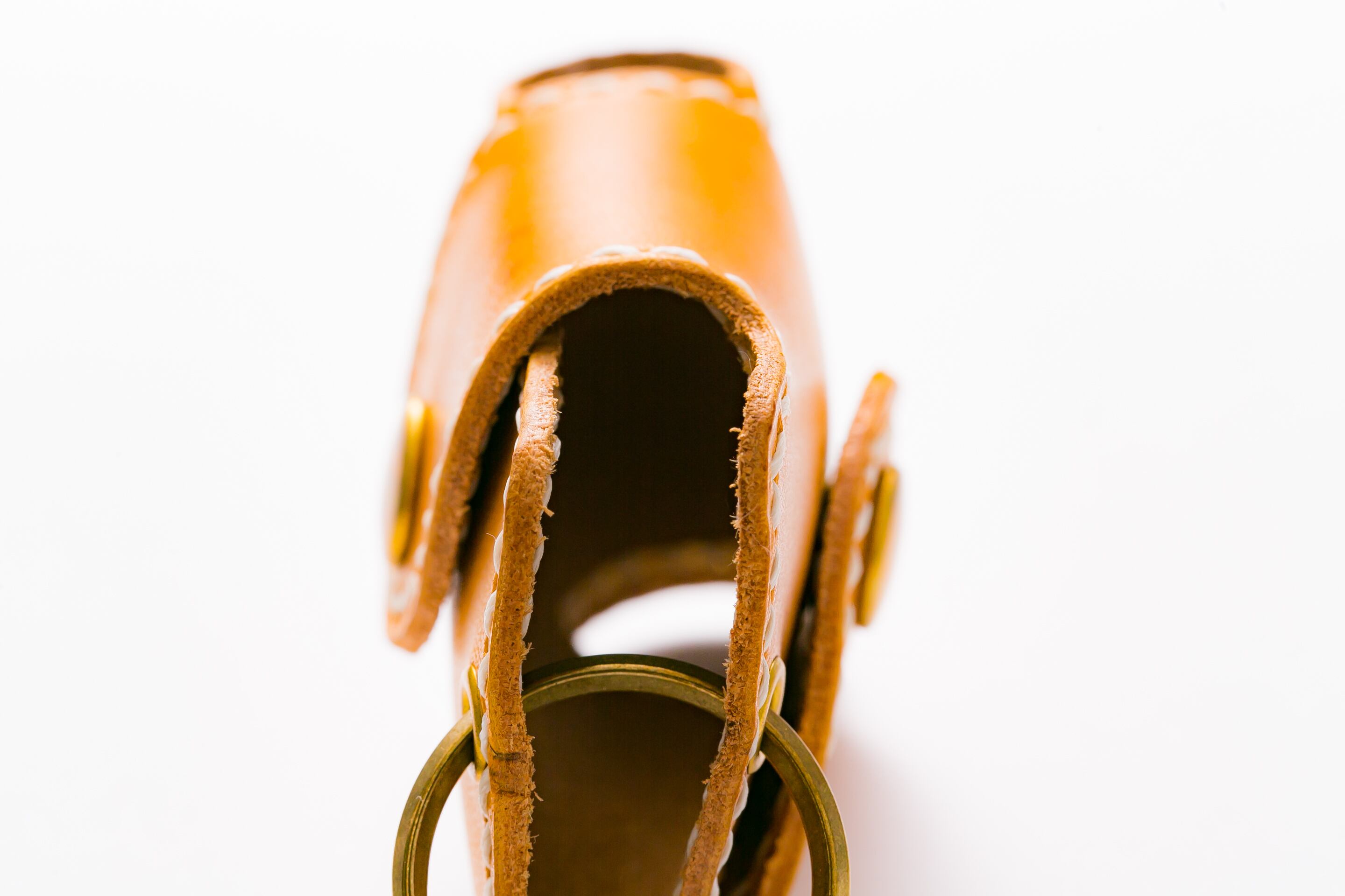 スマートキーケース(イエロー) | 革工房 蕾