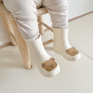 【RAINBOOTS】可愛いクマレインブーツ