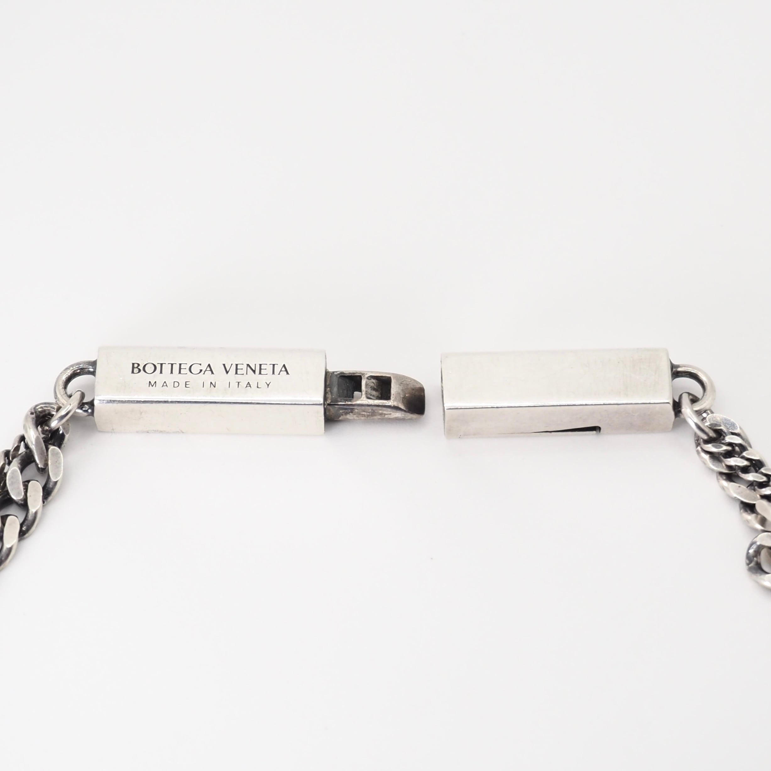 BOTTEGA VENETA ダブル喜平チェーンブレスレット シルバー925 ボッテガ