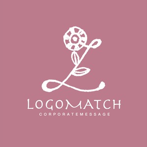 素朴な花のLのロゴ