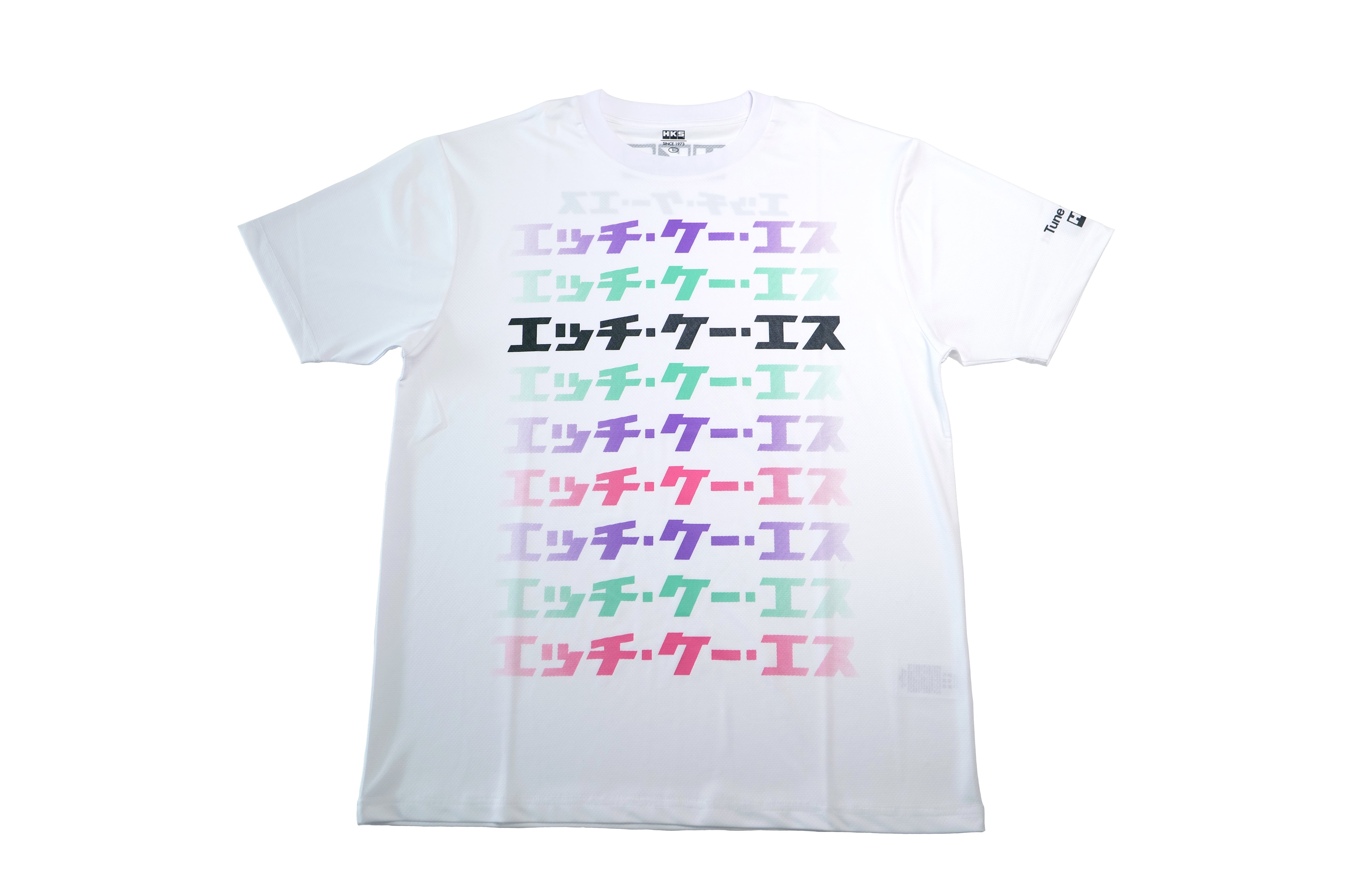 HKS T-SHIRT KATAKANA WHITE M〜4L 658-662 | HKS GATE ONLINE STORE