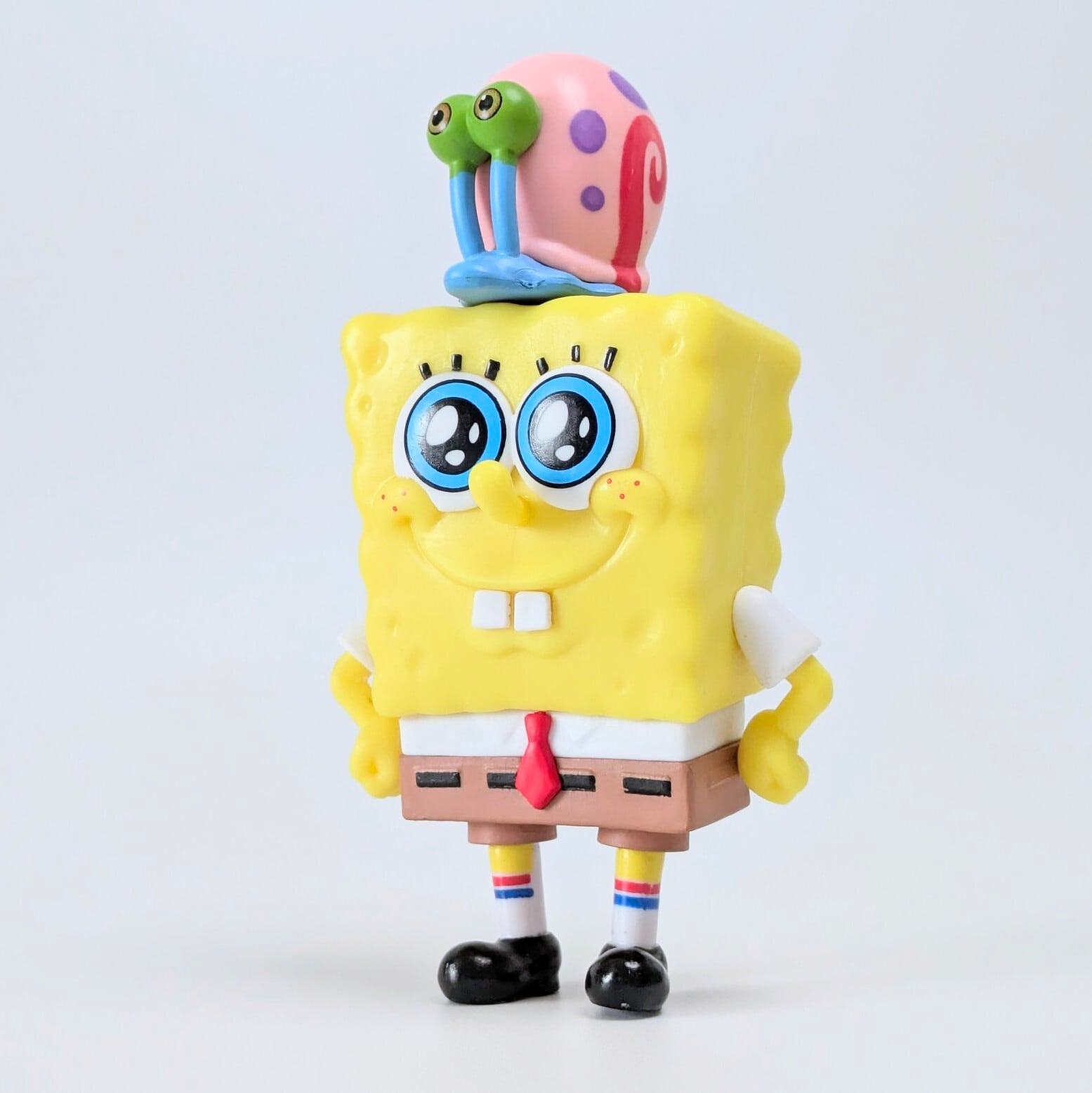 【 SpongeBob SquarePants ( スポンジボブ )  】 『 スポンジボブ&ゲイリー 』PVC Figure set〚アメリカン雑貨 アメトイ〛