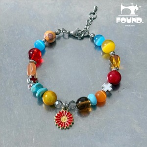 Daisy Cross Bracelet(FD190)