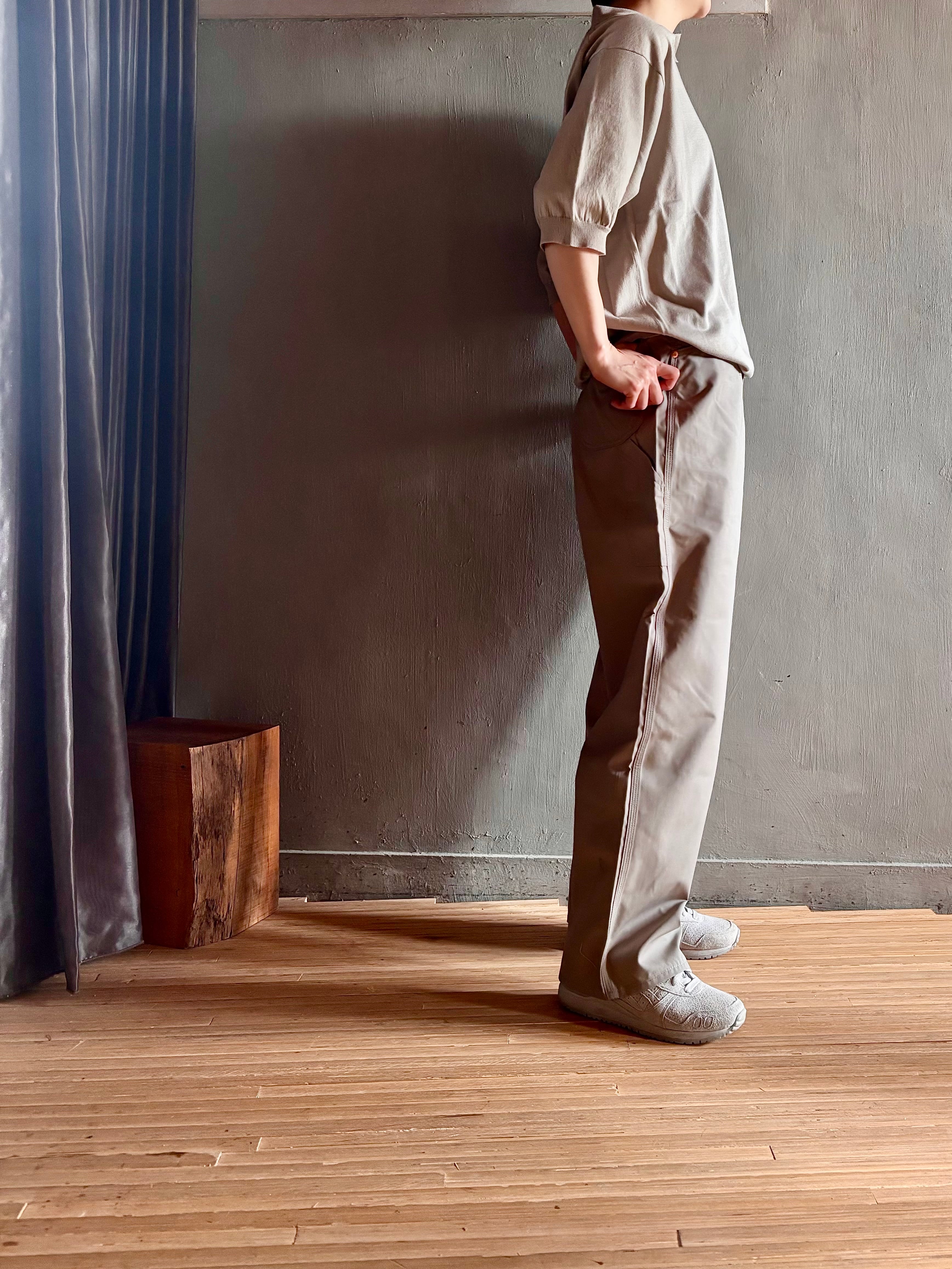 CIOTA｜Cotton Polyester Painter Pants , Light Gray | CORNER_122