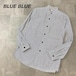 良品 BLUE BLUE スタンドカラー ヒッコリーシャツ