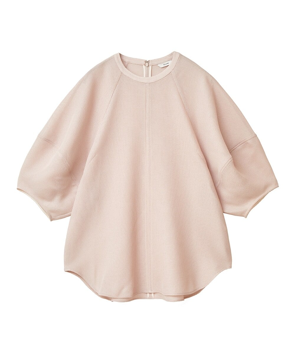 CLANE MESH FORM SLEEVE BLOUSE