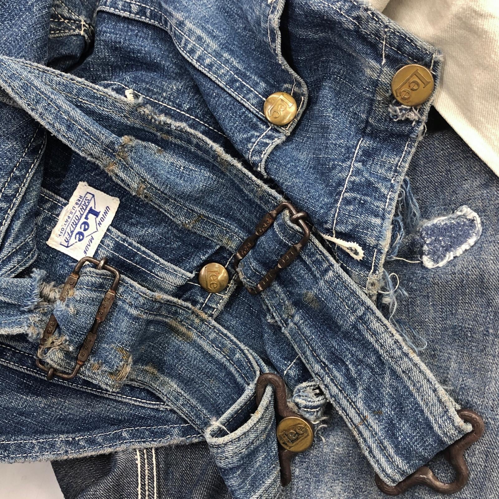LEE リー 40年代 91-SB デニム オーバーオール 大戦モデル JELT DENIM