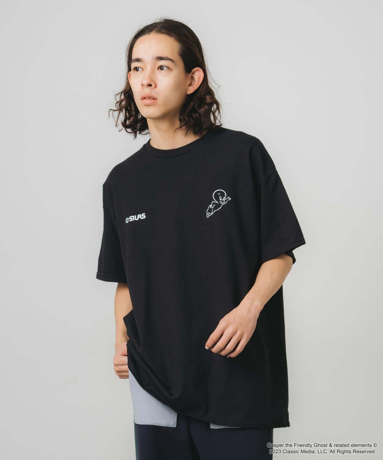 【SILAS】CASPER×SILAS / CARTOON PRINT LOOSE FIT S/S TEE