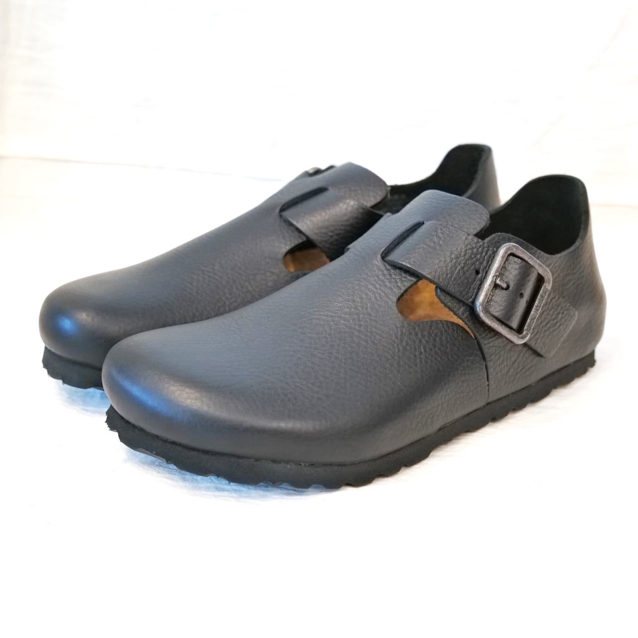 BIRKENSTOCK メンズ ロンドン ワイヤーバックル ブラック LONDON WIRE