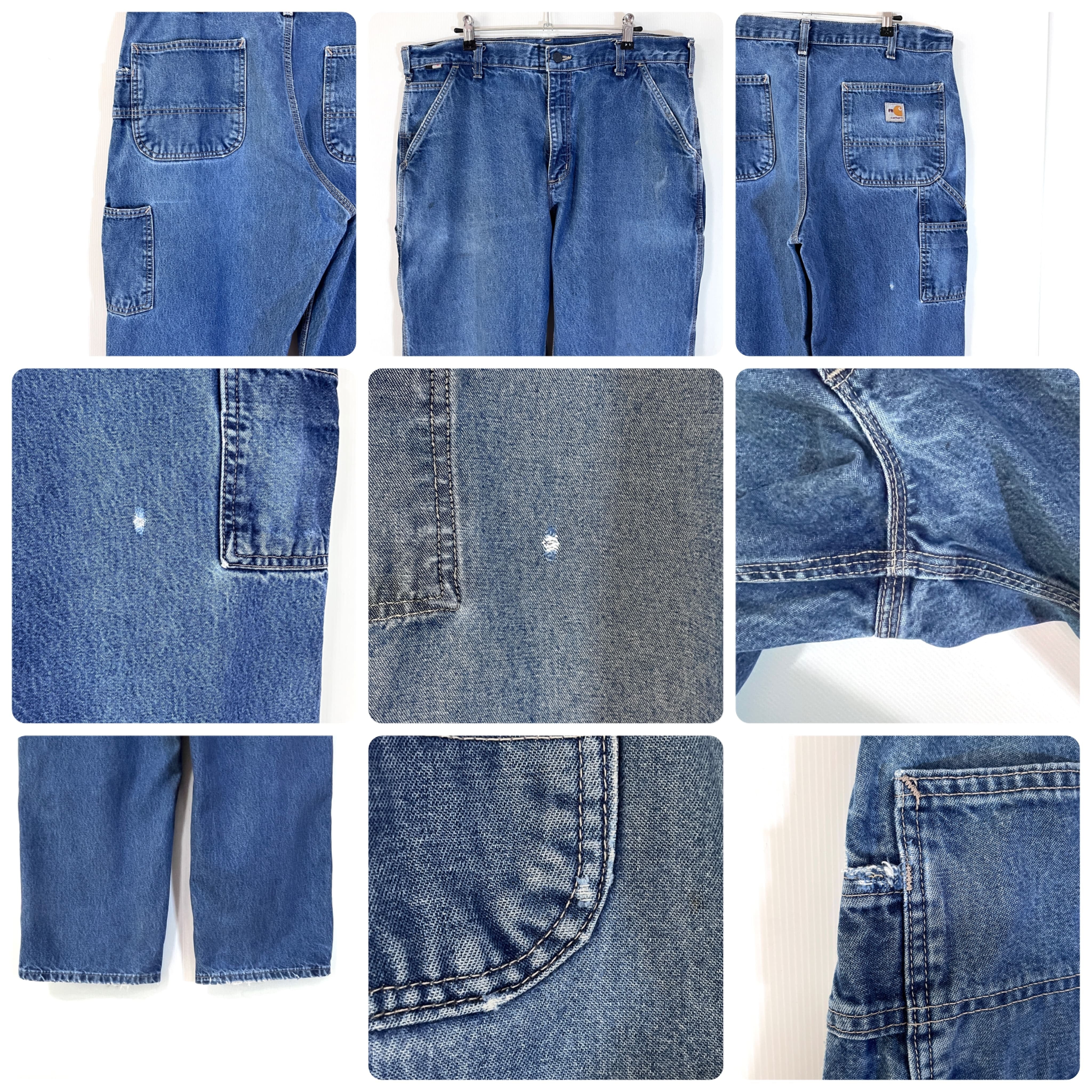 Carhartt カーハート W36 L30 DENIM PAINTER PANTS FR FLAME RESISTANT