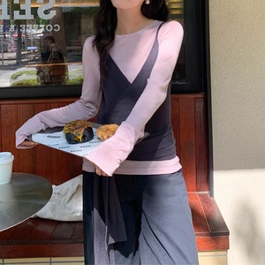 【2-piece】bustier & cut and sew J00007