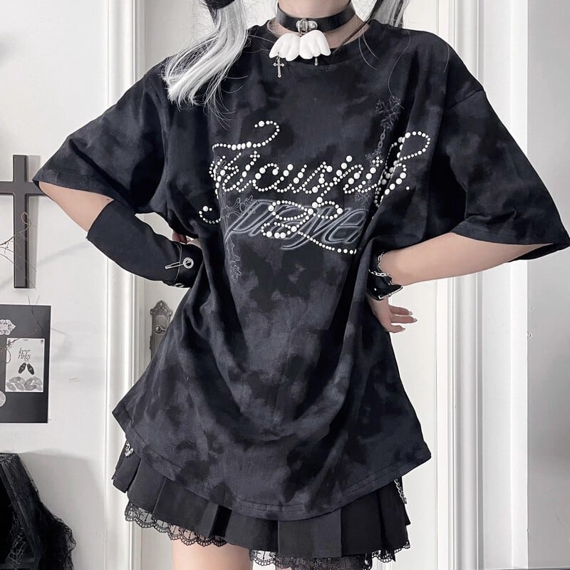 Tiedye logo t-shirt r0047