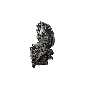 Hopi BENNETT KAGENVEMA overlay silver pendant