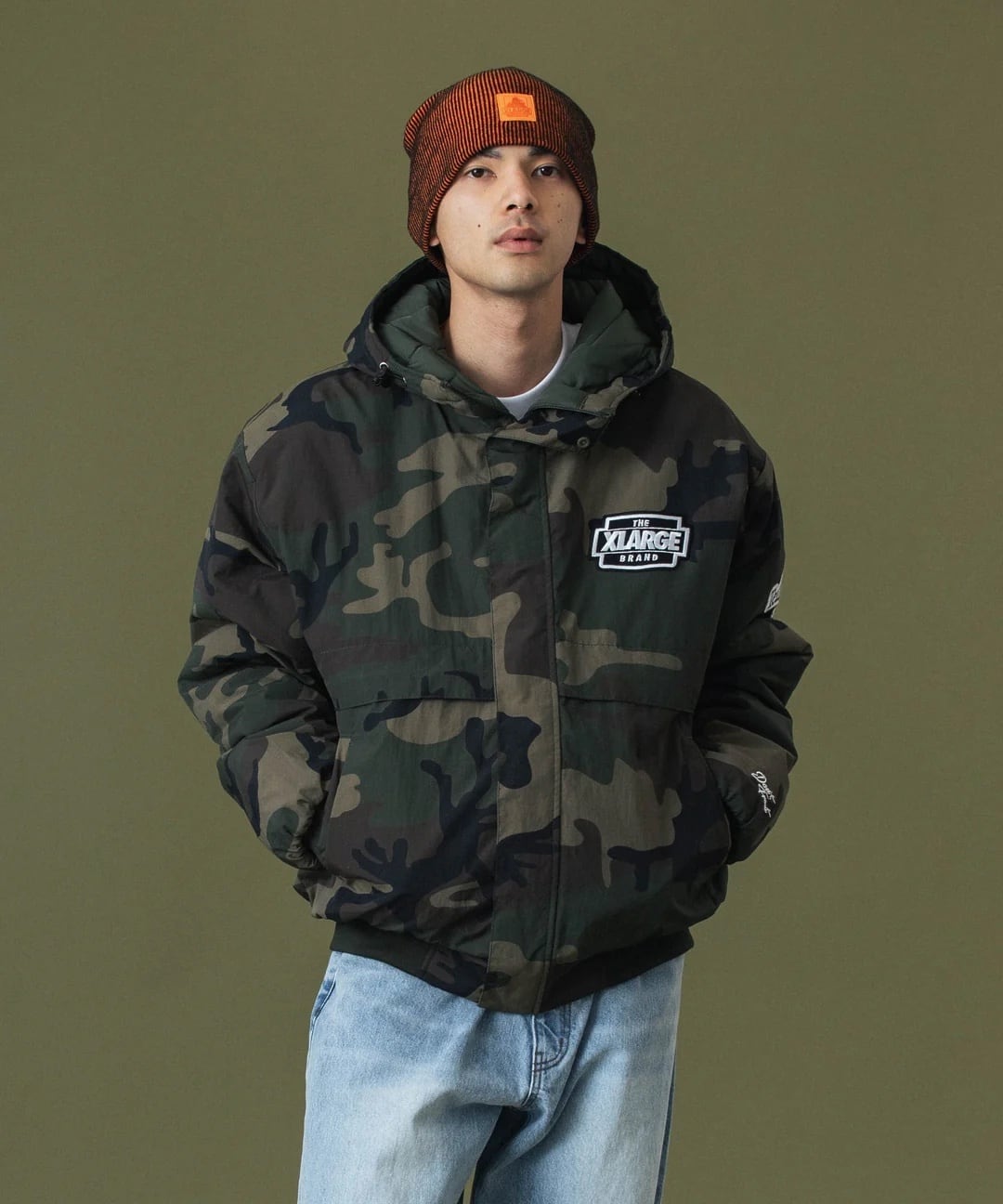 XLARGE NYLON PUFFER JACKET | kenes