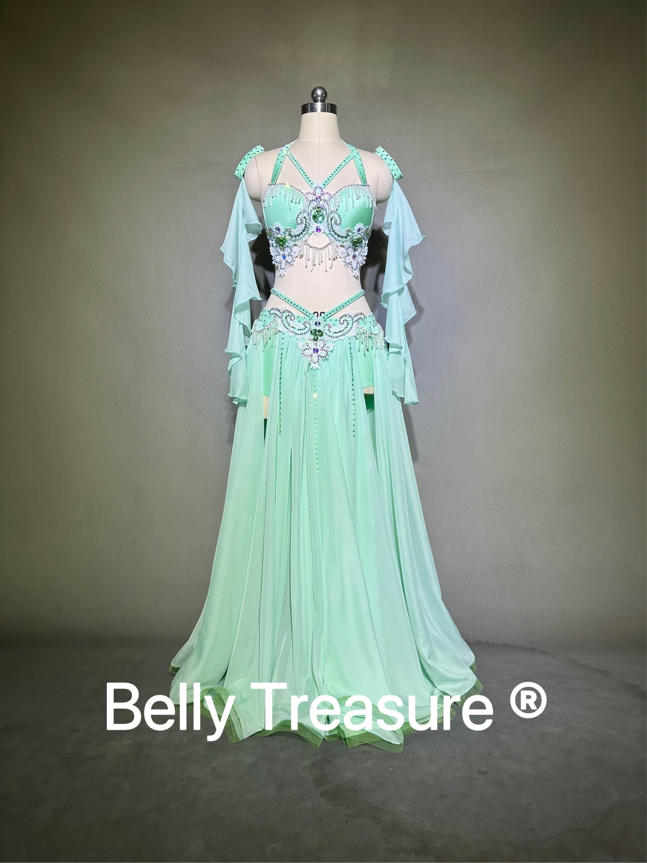 ベリーダンス オーダーメイド衣装 YWQQ Y182 202305 | Belly Treasure®︎