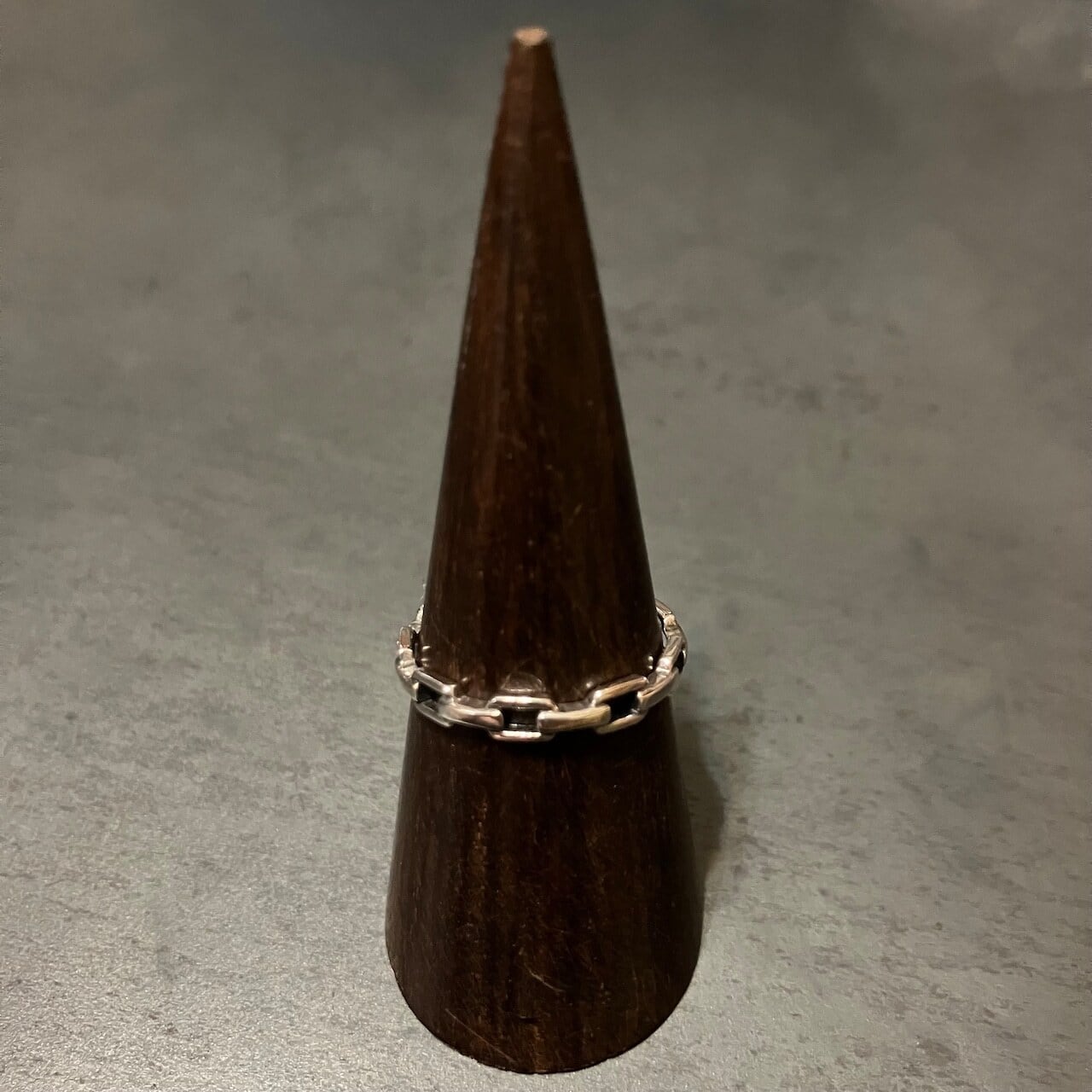 SILVER925 CHAIN DESIGN WIDE RING/シルバー/リング