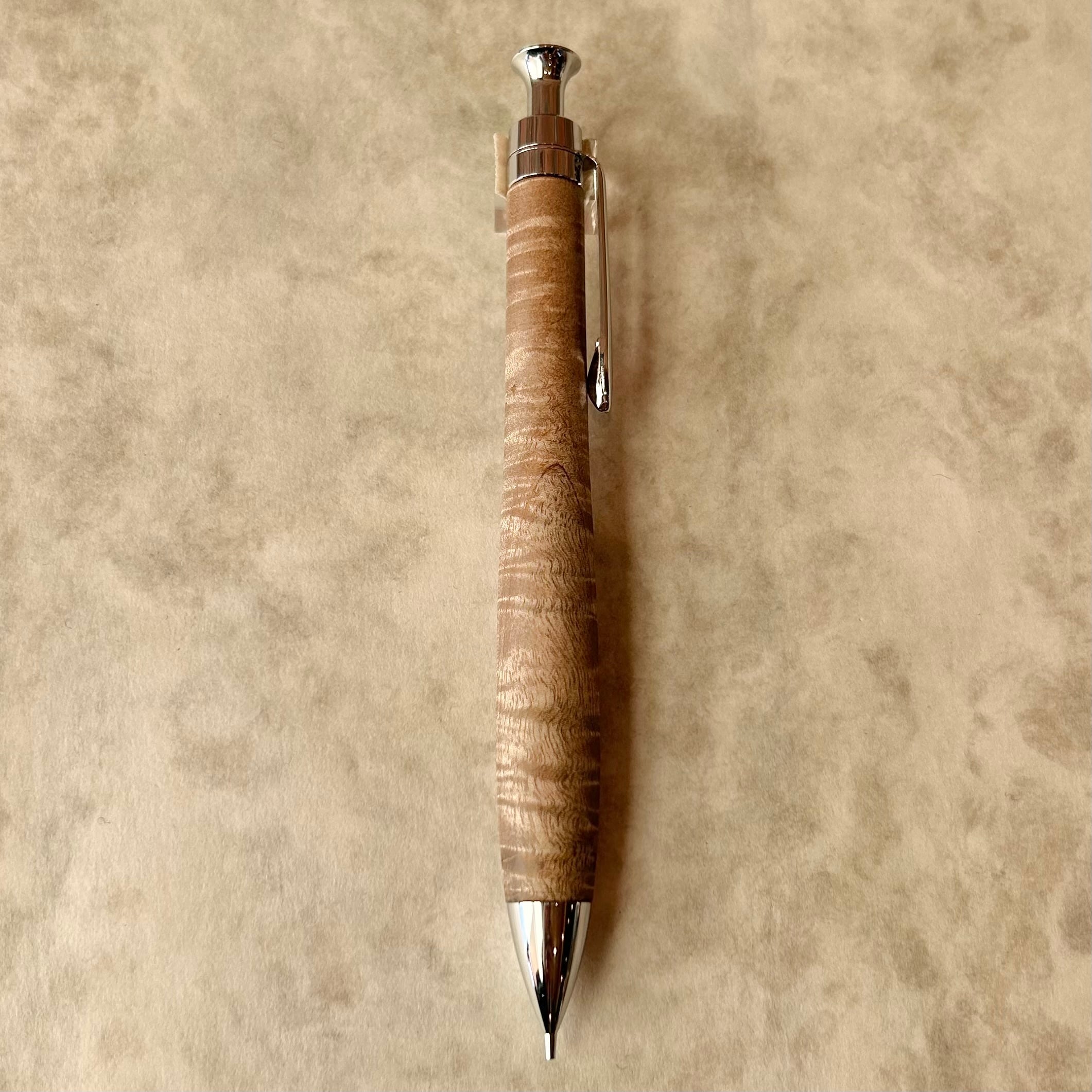こぶた工房【ジェニュインマホガニー 特上杢】 ボールペン換装可