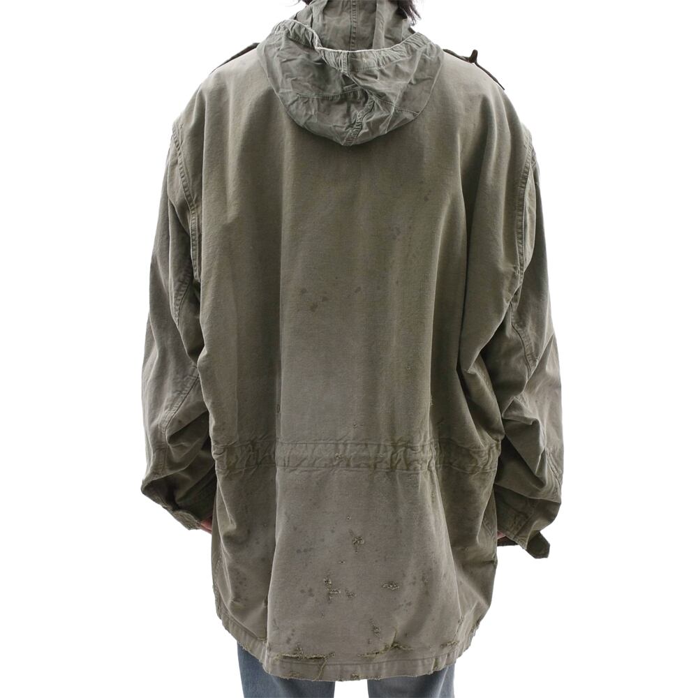 MIHARAYASUHIRO M-65フィールドジャケット Maison MIHARA YASUHIRO】DISTRESSED M-65 JACKET | AYIN