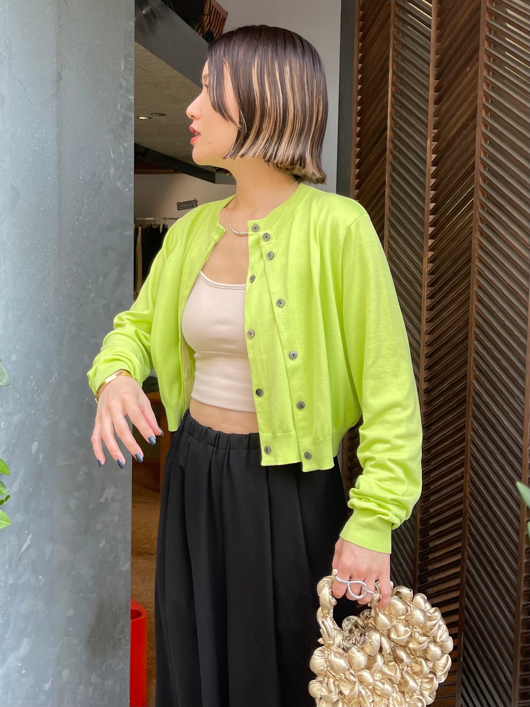 ENFOLD エンフォルド / LAYERED CARDIGAN | TRENTオンラインショップ  