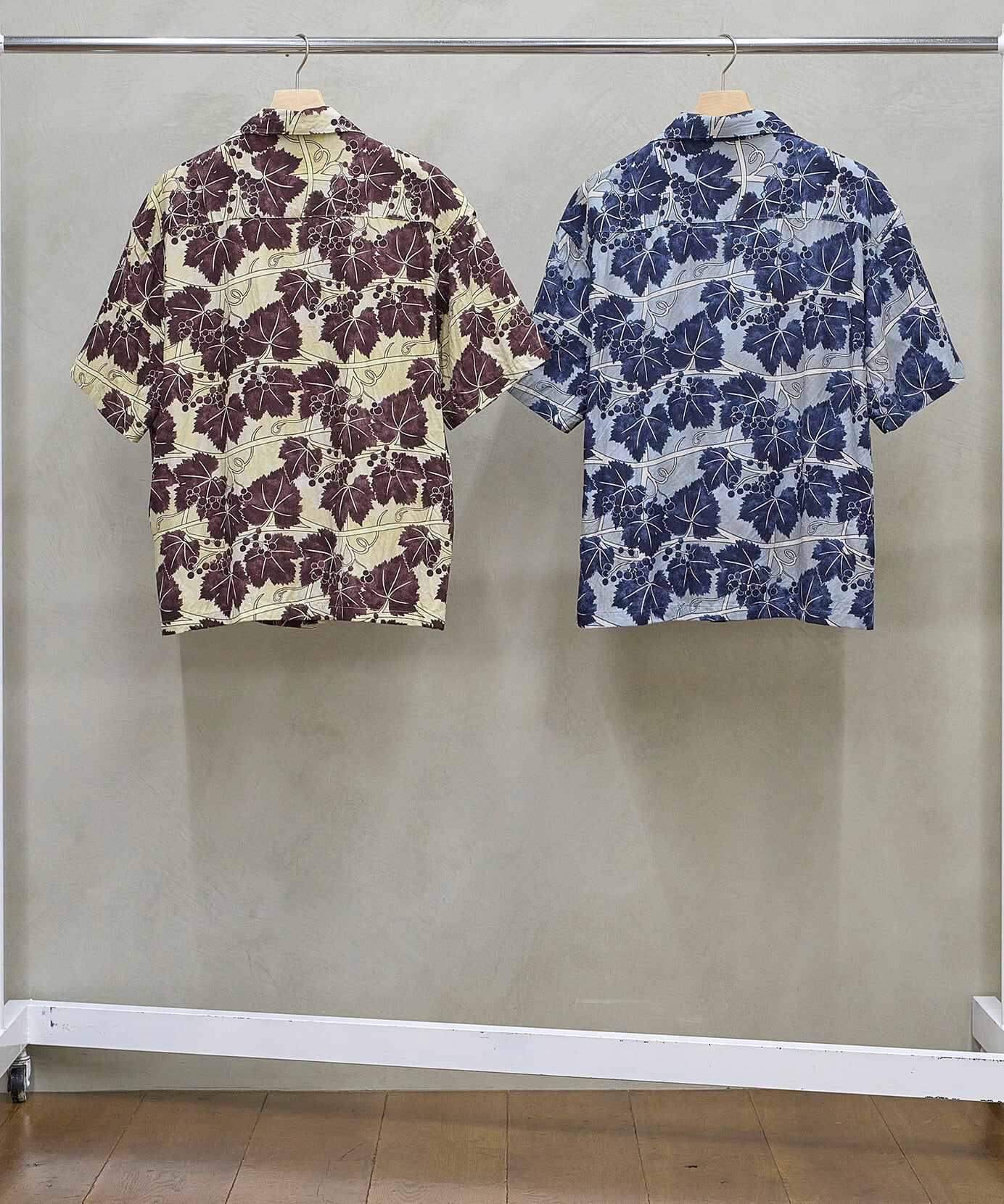 UNUSED / US2564 SHORT SLEEVE PRINT SHIRT(GRAY) | AfterSchool