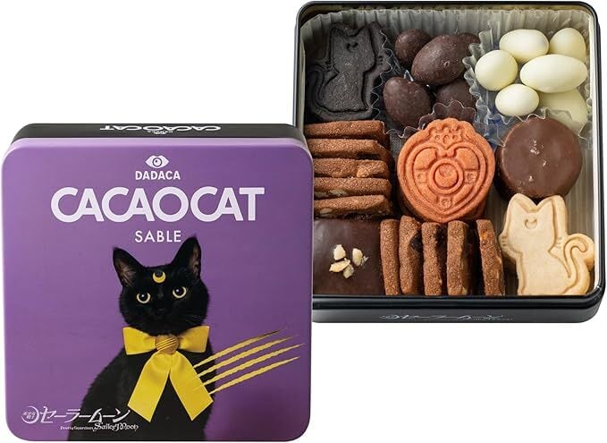 レターパック対応】CACAOCATサブレ缶 美少女戦士セーラームーン コラボ