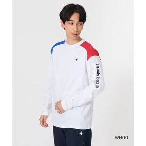 ヘランカサンスクリーン長袖Tシャツ[メンズ]LT6SLT00M ルコックスポルティフ 吸汗速乾 遮熱