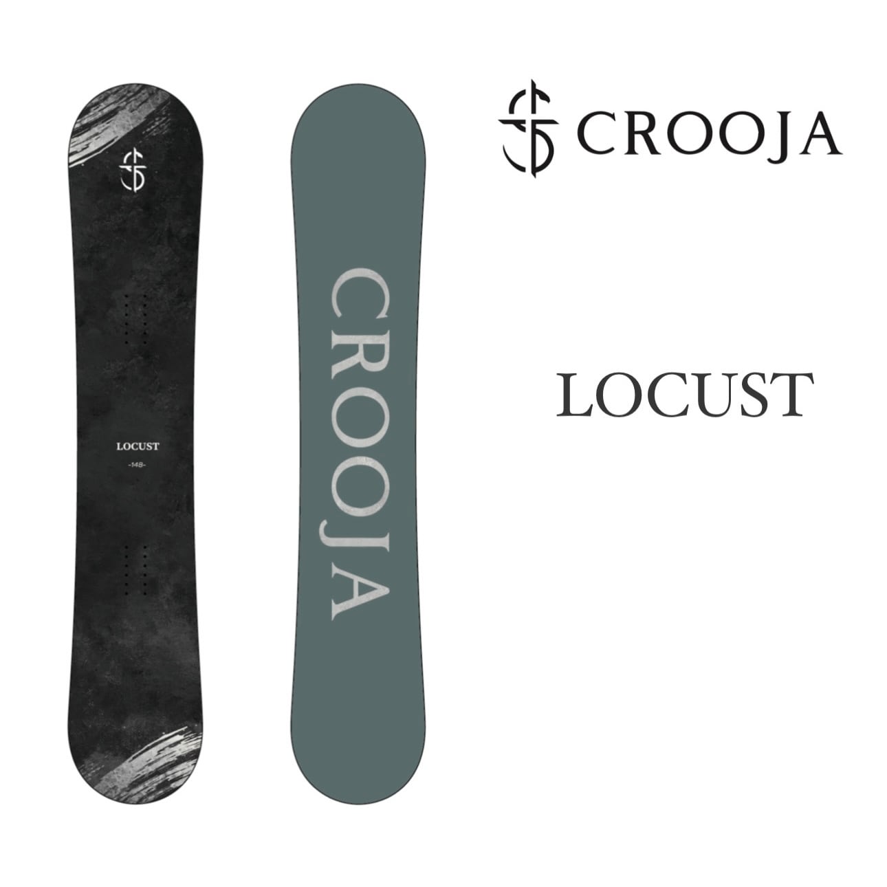CROOJA ほこっ LOCUST 151 22-23 スノーボード