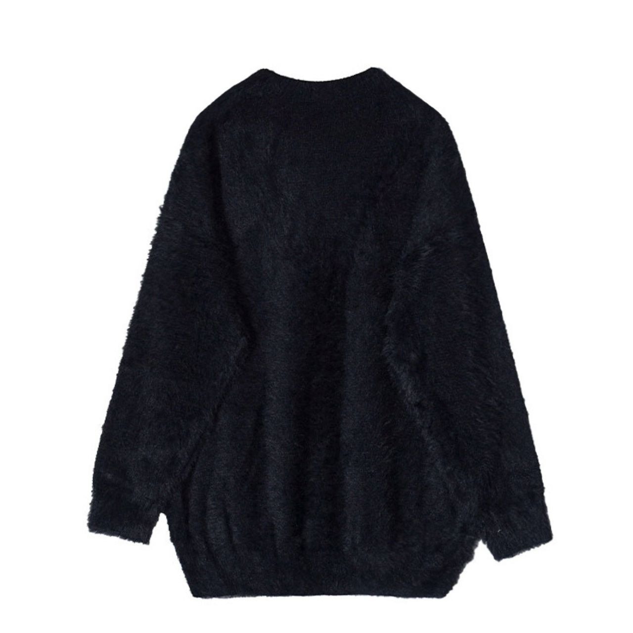 ソフトシャギーVネックニットカーディガン　MT0080389