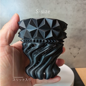 錐drape05 | Sサイズ 黒
