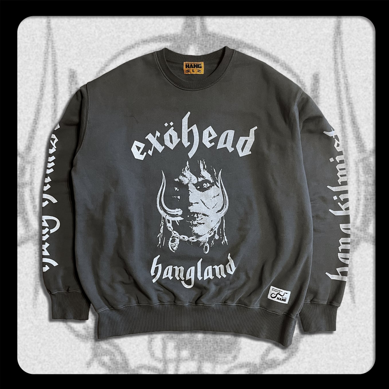 ［HANG］EXOHEAD HANGLAND sweat pullover