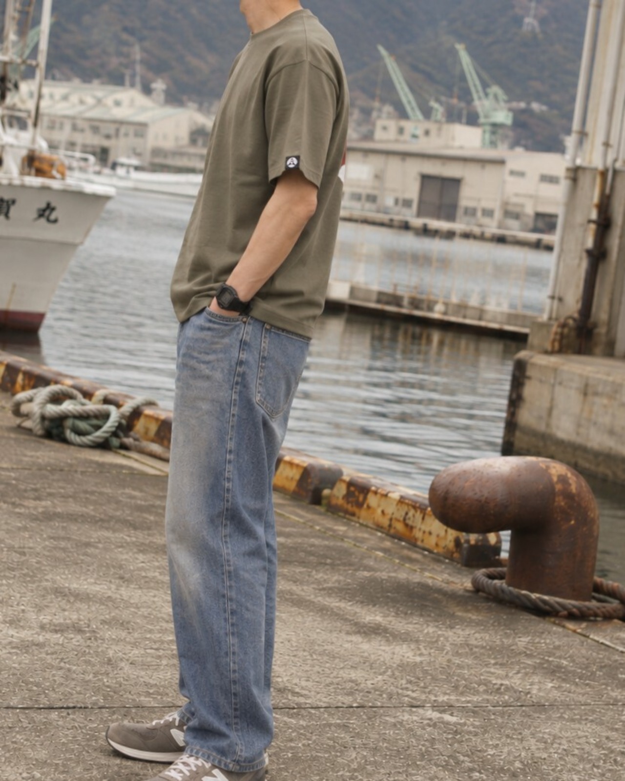 【THE THUNDERBOLT】ANCHOR MIST（Light Olive） 画像3