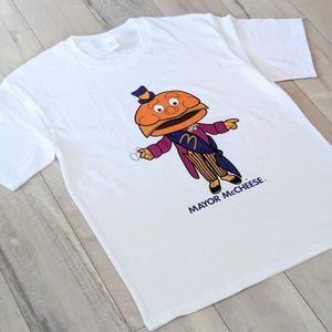 【 McDonald's / マクドナルド 】Mayor McCheese メイヤーマックチーズ / 市長 / Tシャツ〚アメリカン雑貨 アメトイ〛